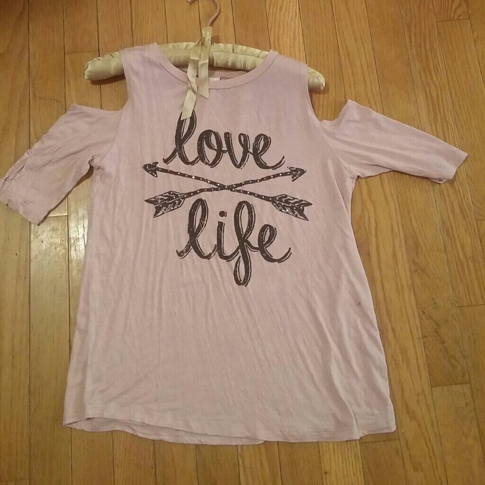 Off the shoulder top.